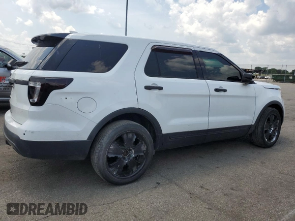 2017 Ford Police Interceptor Utility z VIN 1FM5K8AR5HGA04331, wystawiony jako Copart lot #62316455 z przebiegiem Nie podano mil oraz Czysty tytuł • Clean title. Historia ofert i sprzedaży dostępna na DreamBid. Obrazek 3.