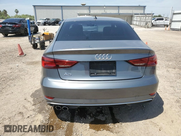 2017 Audi A3 Premium with VIN WAUAUGFF3H1028262, listed as a Copart auction lot 51419595 with Not provided miles and Salvage title. Bid and sale history available at DreamBid. Image 6.