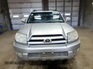 2004 Toyota 4Runner SR5 with VIN JTEBU14R640042248, listed as a Copart auction lot 53827325 with 184,290 mi miles and Clean Title. Bid and sale history available at DreamBid. Image 5.