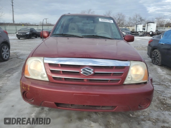 2004 Suzuki XL7 LX z VIN JS3TX92V744103907, wystawiony jako Copart lot #42055785 z przebiegiem 194 672 mil mil oraz Szkoda całkowita • Salvage title. Historia ofert i sprzedaży dostępna na DreamBid. Obrazek 5.