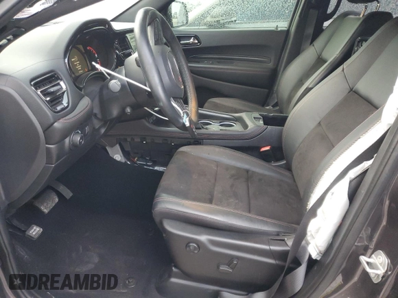 2021 Dodge Durango R/T with VIN 1C4SDHCT5MC760656, listed as a Copart auction lot 88007365 with 13,115 mi miles and Salvage Title. Bid and sale history available at DreamBid. Image 7.