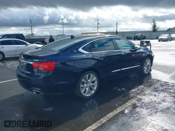 2018 Chevrolet Impala Premier with VIN 2G1125S32J9108655, listed as a IAAI auction lot 41719581 with 59,502 mi miles and . Bid and sale history available at DreamBid. Image 4.