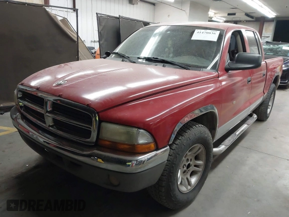 2001 Dodge Dakota Sport with VIN 1B7HL2AN81S296293, listed as a IAAI auction lot 41470036 with 203,323 mi miles. Bid and sale history available at carsss.com. Image 18.