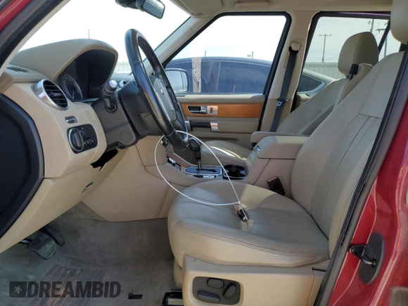 2012 Land Rover LR4 HSE with VIN SALAG2D40CA626728, listed as a Copart auction lot 53902675 with Not Provided miles and Clean Title. Bid and sale history available at DreamBid. Image 7.