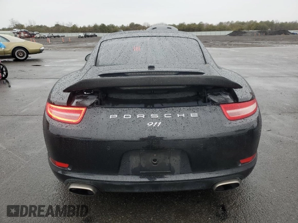 2016 Porsche 911 Carrera with VIN WP0AA2A92GS106698, listed as a Copart auction lot 42180725 with 43,064 mi miles and Salvage Title. Bid and sale history available at carsss.com. Image 6.