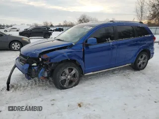 2015 Dodge Journey Crossroad with VIN 3C4PDDGG0FT655316, listed as a Copart auction lot 88563295 with 116,124 mi miles and Clean Title. Bid and sale history available at carsss.com. Image 1.