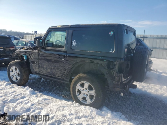 2020 Jeep Wrangler Sport S z VIN 1C4GJXAG9LW203261, wystawiony jako Copart lot #41534935 z przebiegiem 81 058 mil mil oraz Szkoda całkowita • Salvage title. Historia ofert i sprzedaży dostępna na DreamBid. Obrazek 2.