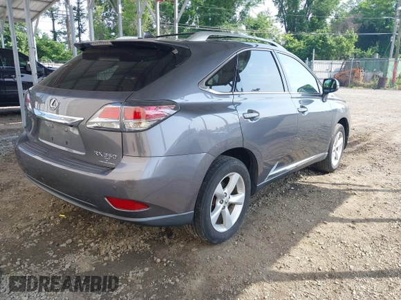 2014 Lexus RX 350 with VIN 2T2BK1BA2EC234549, listed as a IAAI auction lot 42495986 with 114,556 mi miles and . Bid and sale history available at DreamBid. Image 4.