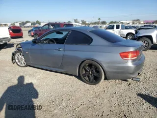 2007 BMW 3 Series 335i with VIN WBAWB73567P036763, listed as a Copart auction lot 45509345 with 196,588 mi miles and Salvage Title. Bid and sale history available at carsss.com. Image 2.