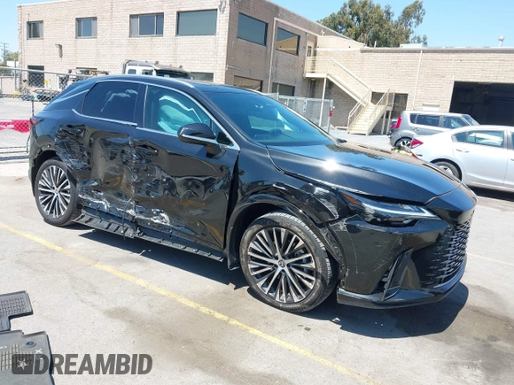 2024 Lexus RX 350h с VIN 2T2BBMCA5RC036537, выставлен на аукционе IAAI как лот 42679066 с пробегом 11 897 миль миль и . История ставок и продаж доступна на DreamBid. Изображение 1.