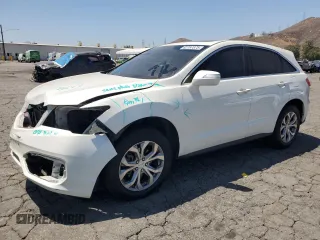 2018 Acura RDX Technology with VIN 5J8TB3H57JL001012, listed as a Copart auction lot 62787875 with 126,194 mi miles and Salvage title. Bid and sale history available at DreamBid. Image 1.