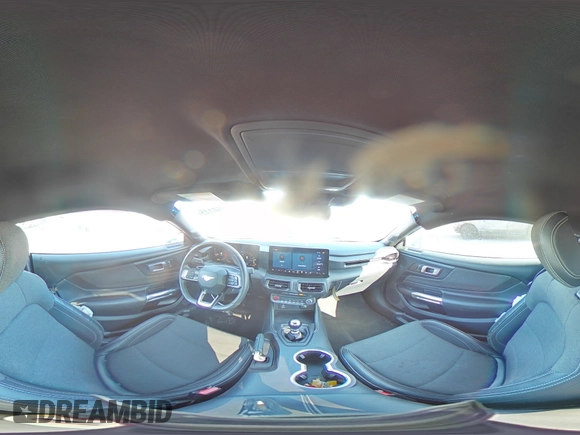 2024 Ford Mustang GT with VIN 1FA6P8CF6R5403295, listed as a Copart auction lot 46750145 with 12,161 mi miles and Salvage title. Bid and sale history available at DreamBid. Image 13.