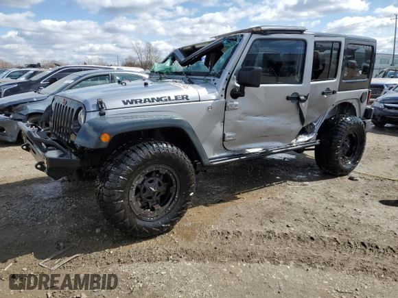 2016 Jeep Wrangler Unlimited Sport with VIN 1C4BJWDG1GL146772, listed as a Copart auction lot 49782385 with 87,286 mi miles and Salvage Title. Bid and sale history available at DreamBid. Image 1.