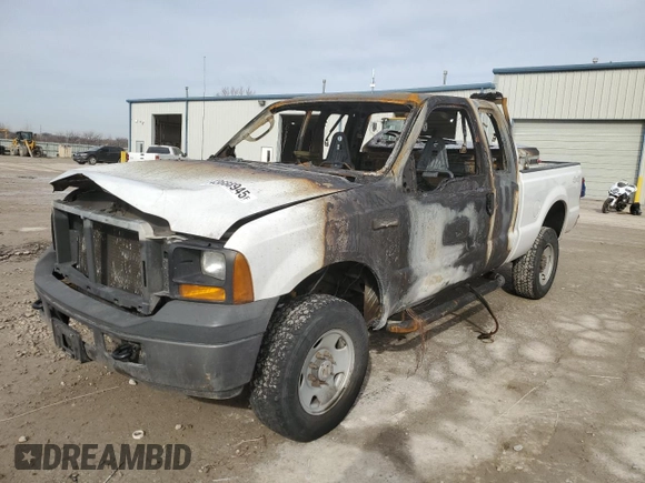 2007 Ford F-350 XL with VIN 1FTWX31557EA35728, listed as a Copart auction lot 43688945 with Not Provided miles and Non Repairable. Bid and sale history available at DreamBid. Image 1.