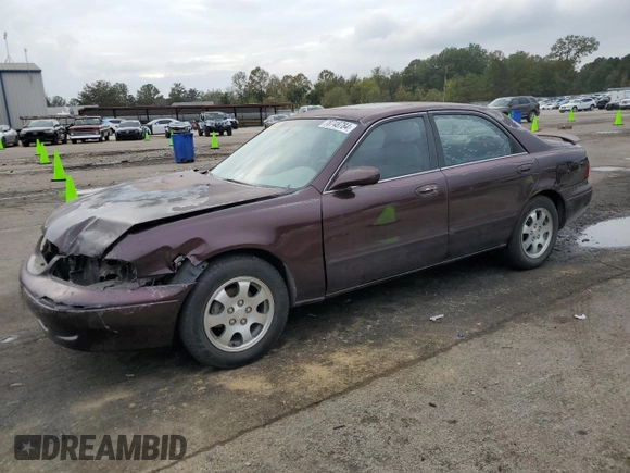 1998 Mazda 626 DX z VIN 1YVGF22CXW5775511, wystawiony jako Copart lot #78748784 z przebiegiem 158 570 mil mil oraz Szkoda całkowita • Salvage title. Historia ofert i sprzedaży dostępna na DreamBid. Obrazek 1.