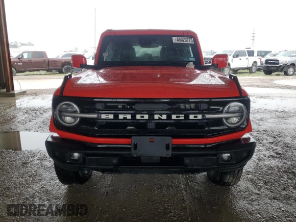 2022 Ford Bronco with VIN 1FMEE5BP7NLB47206, listed as a Copart auction lot 45020775 with Not Provided miles and Salvage Title. Bid and sale history available at carsss.com. Image 5.