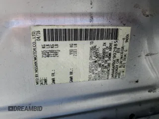 2016 Nissan Maxima SL z VIN 1N4AA6AP0GC902985, wystawiony jako Copart lot #51850815 z przebiegiem 139 372 mil mil oraz Szkoda całkowita • Salvage title. Historia ofert i sprzedaży dostępna na DreamBid. Obrazek 12.