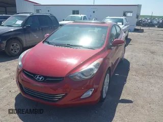 2012 Hyundai Elantra Limited with VIN KMHDH4AE8CU449009, listed as a IAAI auction lot 42228159 with 104,018 mi miles and . Bid and sale history available at DreamBid. Image 6.