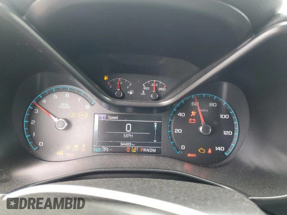 2016 Chevrolet Colorado 4WD LT with VIN 1GCGTCE32G1268692, listed as a Copart auction lot 59799475 with 94,493 mi miles and Salvage title. Bid and sale history available at DreamBid. Image 9.