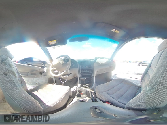 1998 Ford Mustang with VIN 1FAFP4045WF260082, listed as a Copart auction lot 72363433 with 38,643 mi miles and Salvage title. Bid and sale history available at DreamBid. Image 13.