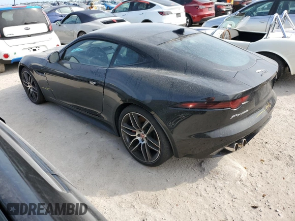 2018 Jaguar F-Type with VIN SAJD51EE3JCK51108, listed as a Copart auction lot 74908694 with 47,947 mi miles and Non Repairable. Bid and sale history available at DreamBid. Image 2.