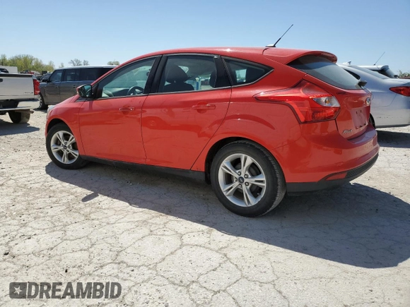 2013 Ford Focus SE with VIN 1FADP3K21DL182041, listed as a Copart auction lot 52100535 with 156,308 mi miles and Salvage Title. Bid and sale history available at carsss.com. Image 2.