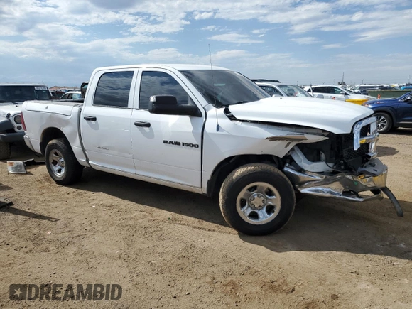 2012 Ram 1500 Tradesman with VIN 1C6RD7KP7CS314081, listed as a Copart auction lot 65838585 with 171,435 mi miles and Clean title. Bid and sale history available at DreamBid. Image 4.