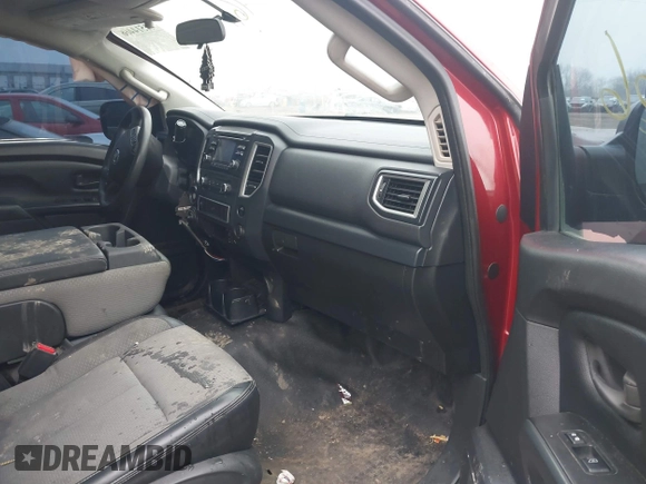 2017 Nissan Titan S with VIN 1N6AA1EJ8HN560496, listed as a IAAI auction lot 41514466 with 122,856 mi miles. Bid and sale history available at carsss.com. Image 5.