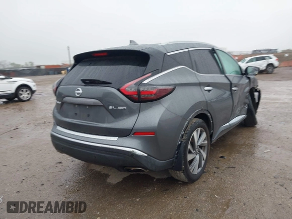 2019 Nissan Murano SL z VIN 5N1AZ2MS1KN159595, wystawiony jako IAAI lot #41954339 z przebiegiem 130 365 mil mil oraz . Historia ofert i sprzedaży dostępna na DreamBid. Obrazek 4.