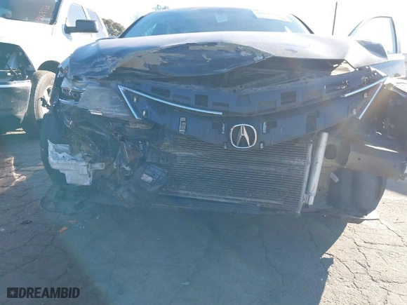 2017 Acura ILX w/Premium Pkg with VIN 19UDE2F76HA003009, listed as a IAAI auction lot 40847898 with 53177 miles. Bid and sale history available at carsss.com. Image 6.