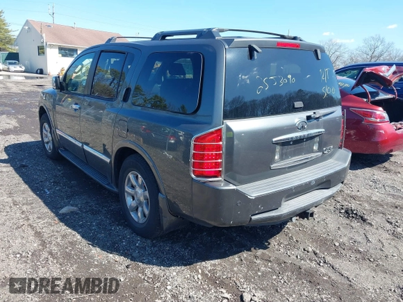 2006 Infiniti QX56 with VIN 5N3AA08C66N808917, listed as a IAAI auction lot 41886573 with Not Provided miles and . Bid and sale history available at DreamBid. Image 3.