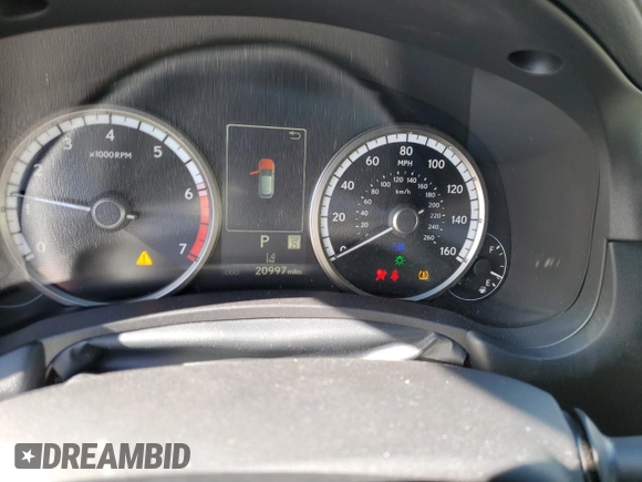 2021 Lexus NX with VIN JTJSARDZ2M2261768, listed as a Copart auction lot 43656645 with 20,997 mi miles and Salvage Title. Bid and sale history available at carsss.com. Image 9.