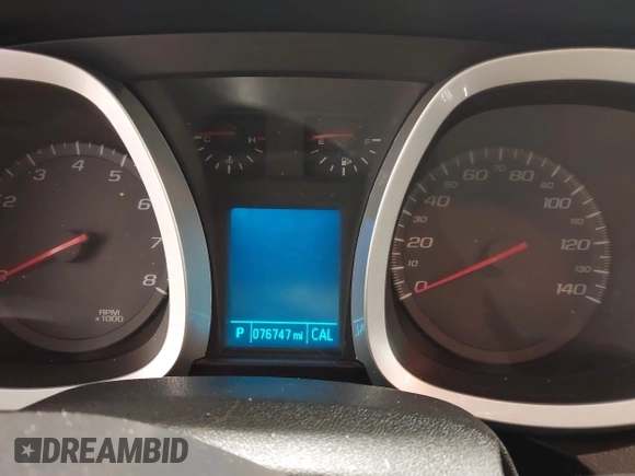 2015 Chevrolet Equinox LT with VIN 2GNFLGEK7F6114847, listed as a IAAI auction lot 41593494 with 76,747 mi miles. Bid and sale history available at carsss.com. Image 7.