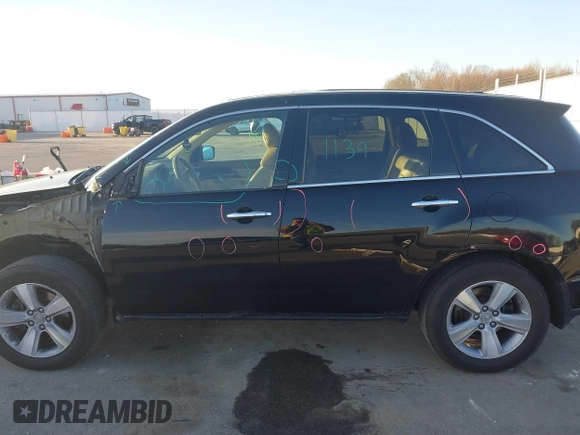 2013 Acura MDX with VIN 2HNYD2H25DH508128, listed as a IAAI auction lot 41822621 with 168,231 mi miles. Bid and sale history available at carsss.com. Image 15.