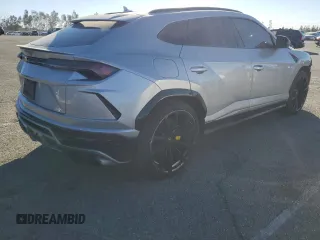 2020 Lamborghini Urus z VIN ZPBUA1ZL6LLA08780, wystawiony jako Copart lot #42331455 z przebiegiem 37 749 mil mil oraz Szkoda całkowita • Salvage title. Historia ofert i sprzedaży dostępna na DreamBid. Obrazek 3.