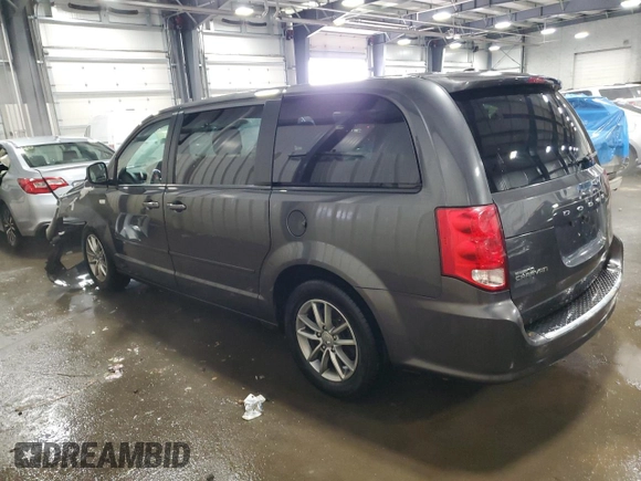 2014 Dodge Grand Caravan SE with VIN 2C4RDGBG2ER410875, listed as a Copart auction lot 44919925 with 171,711 mi miles and Salvage Title. Bid and sale history available at DreamBid. Image 2.