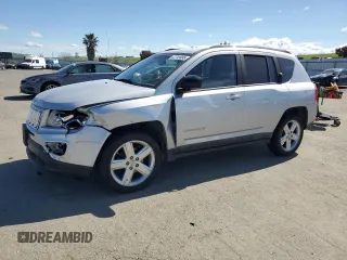 2012 Jeep Compass Limited with VIN 1C4NJCCB5CD508964, listed as a Copart auction lot 47749995 with 121,353 mi miles and Salvage Title. Bid and sale history available at DreamBid. Image 1.