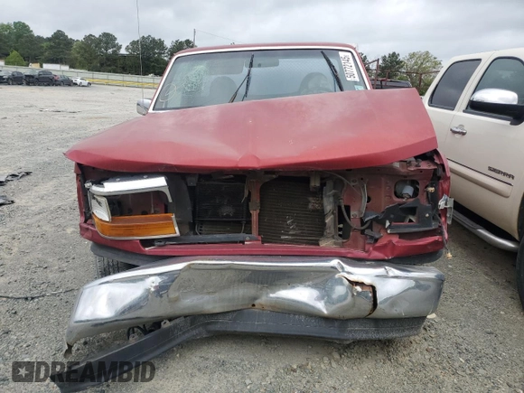 1996 Ford F-150 with VIN 1FTEF15N1TLA09355, listed as a Copart auction lot 50772145 with Not provided miles and Salvage title. Bid and sale history available at DreamBid. Image 5.
