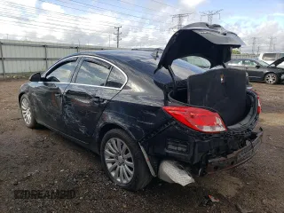 2011 Buick Regal CXL RL1 with VIN W04GN5EC6B1119355, listed as a Copart auction lot 86077554 with 0 mi miles and Salvage Title. Bid and sale history available at carsss.com. Image 2.