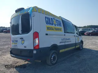 2020 Ford Transit Cargo with VIN 1FTBR1C83LKB03380, listed as a IAAI auction lot 40415265 with 56,452 mi miles. Bid and sale history available at carsss.com. Image 4.