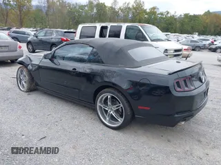 2013 Ford Mustang V6 with VIN 1ZVBP8EM3D5211391, listed as a IAAI auction lot 40585527 with 203,555 mi miles and . Bid and sale history available at DreamBid. Image 3.