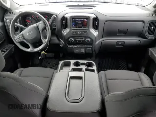 2024 Chevrolet Silverado 1500 Custom Trail Boss with VIN 3GCPDCEK4RG251868, listed as a Copart auction lot 43393145 with 7,472 mi miles and Salvage Title. Bid and sale history available at carsss.com. Image 8.