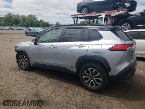 2024 Toyota Corolla Cross Hybrid S z VIN 7MUFBABG5RV034536, wystawiony jako Copart lot #56297535 z przebiegiem 26 655 mil mil oraz Szkoda całkowita • Salvage title. Historia ofert i sprzedaży dostępna na DreamBid. Obrazek 2.