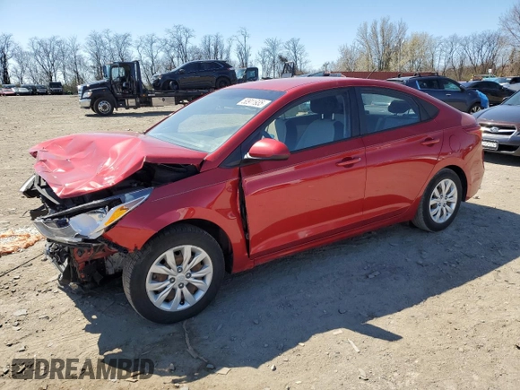 2019 Hyundai Accent SE with VIN 3KPC24A34KE065760, listed as a Copart auction lot 50911935 with 90,835 mi miles and Salvage Title. Bid and sale history available at carsss.com. Image 1.
