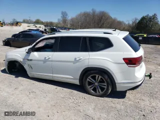 2019 Volkswagen Atlas 3.6L V6 SE w/Technology R-Line with VIN 1V2XR2CA0KC502656, listed as a Copart auction lot 50589045 with 131,954 mi miles and Salvage Title. Bid and sale history available at carsss.com. Image 2.