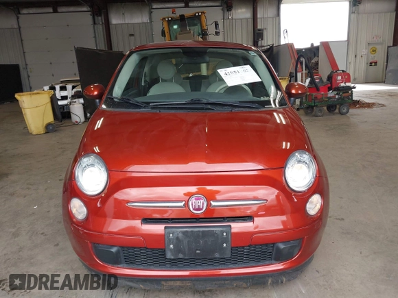 2014 FIAT 500 Pop with VIN 3C3CFFAR7ET283040, listed as a IAAI auction lot 41851762 with 50,260 mi miles. Bid and sale history available at carsss.com. Image 12.