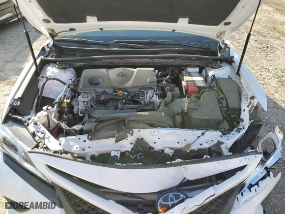 2020 Toyota Camry SE with VIN 4T1G11AK4LU329911, listed as a Copart auction lot 48550345 with 32,222 mi miles and Salvage Title. Bid and sale history available at carsss.com. Image 12.