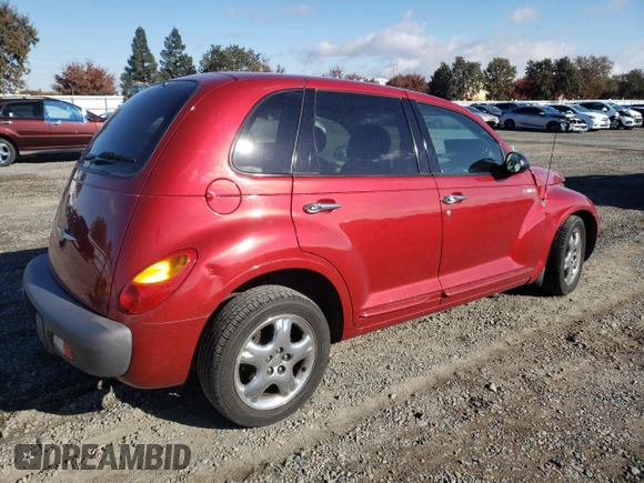 2002 Chrysler PT Cruiser Touring with VIN 3C4FY58B42T292814, listed as a Copart auction lot 81101984 with 57,293 mi miles and Salvage Title. Bid and sale history available at DreamBid. Image 3.
