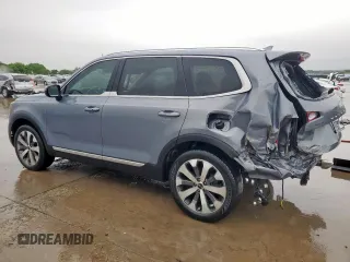 2022 Kia Telluride EX with VIN 5XYP34HC7NG243155, listed as a Copart auction lot 55508125 with 55,033 mi miles and Salvage title. Bid and sale history available at DreamBid. Image 2.