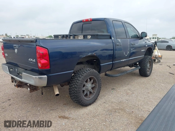 2008 Dodge 1500 SLT with VIN 1D7HU18248J188262, listed as a IAAI auction lot 42130848 with 116,628 mi miles. Bid and sale history available at carsss.com. Image 4.